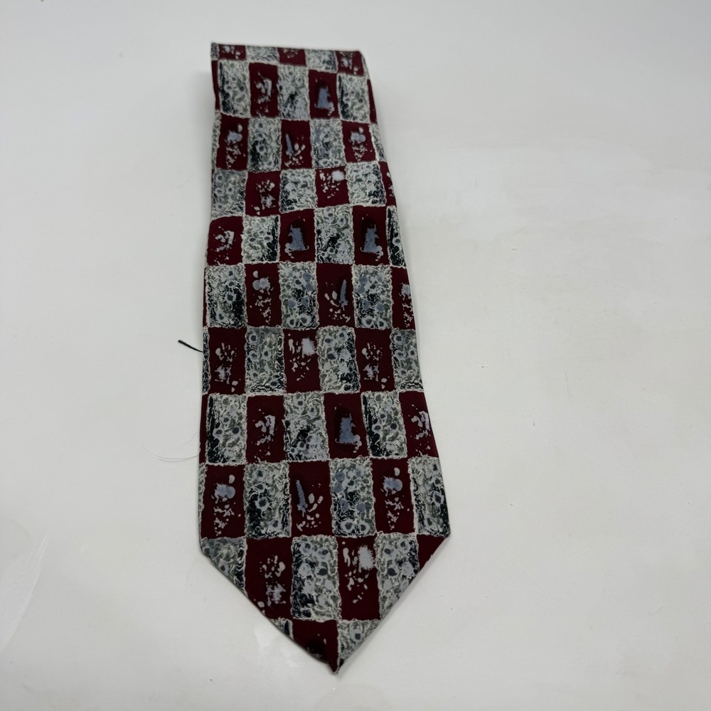 Molecular Expressions Cocktail Collection Red Zinfandel Wine Microscope Tie Mens